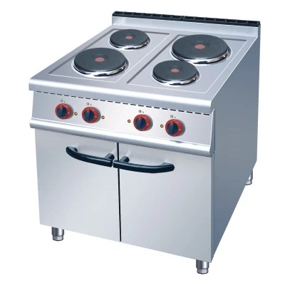 Electric 4 Plate Cooker with Cabinet, Electric Cooktops Induction Cooker